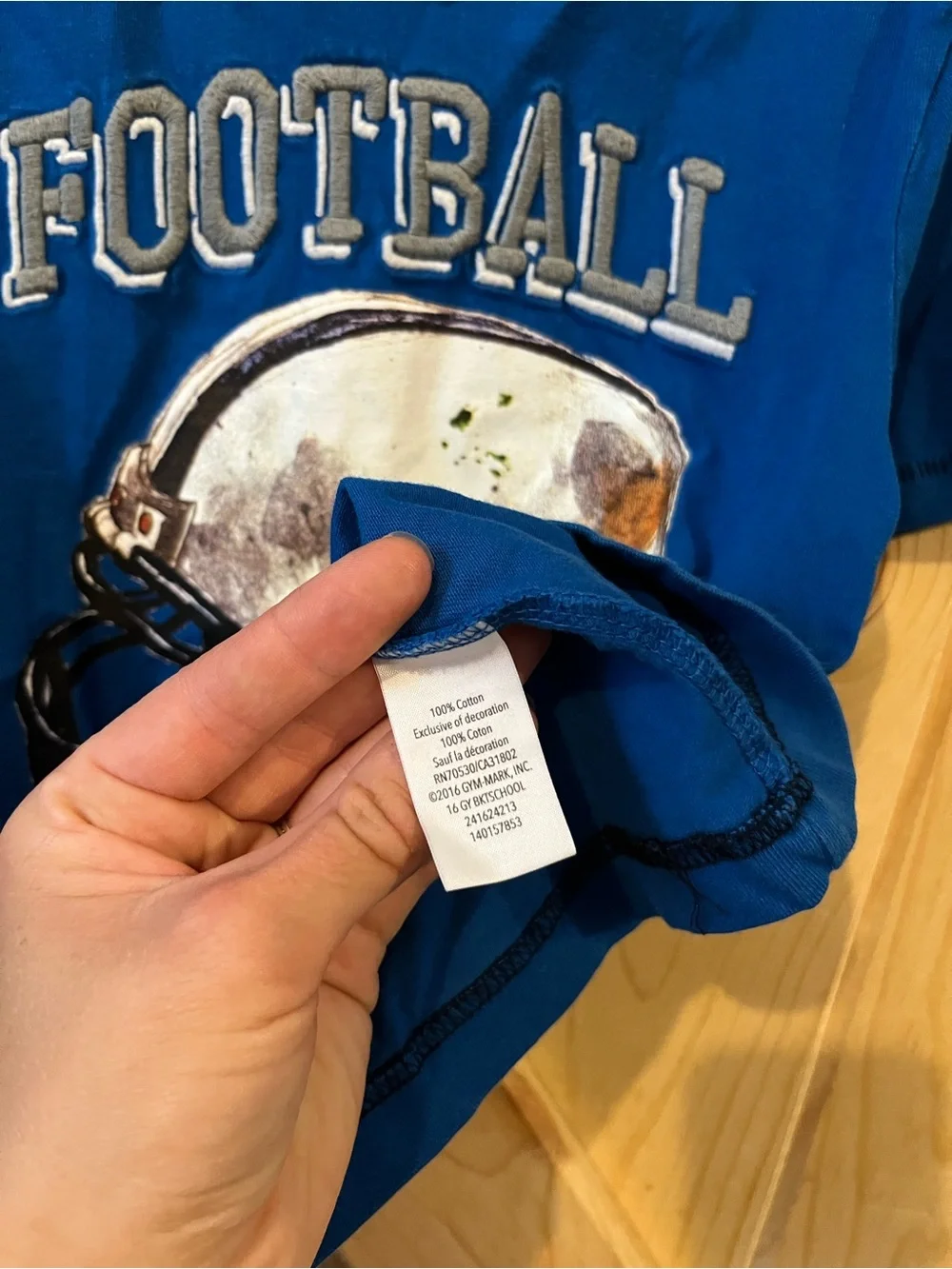Gymboree Football Tee 100% Cotton